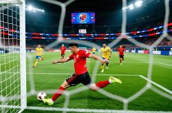 射门精准，球队锋线火力十足