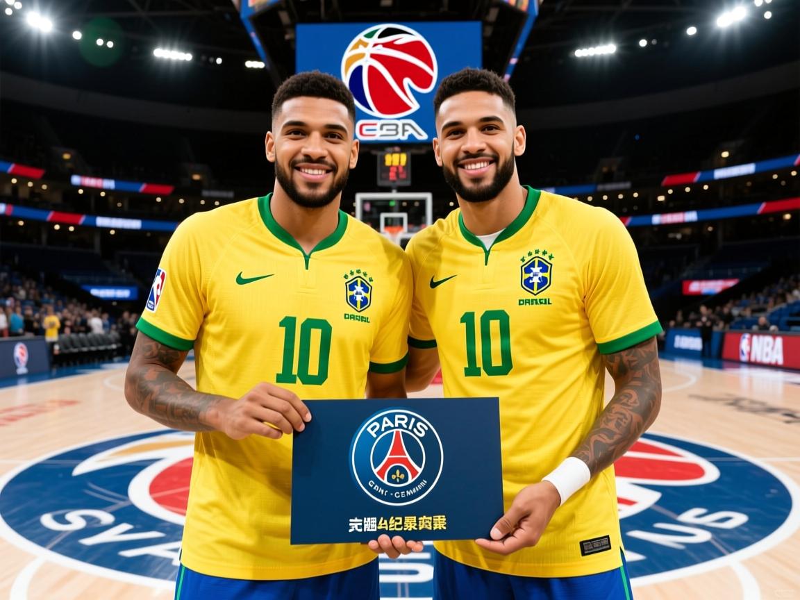 巴黎创纪录签下巴西国脚双星，强化阵容实力  第4张
