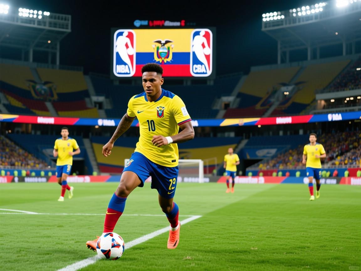 厄瓜多尔队在足球比赛中表现出色 第1张