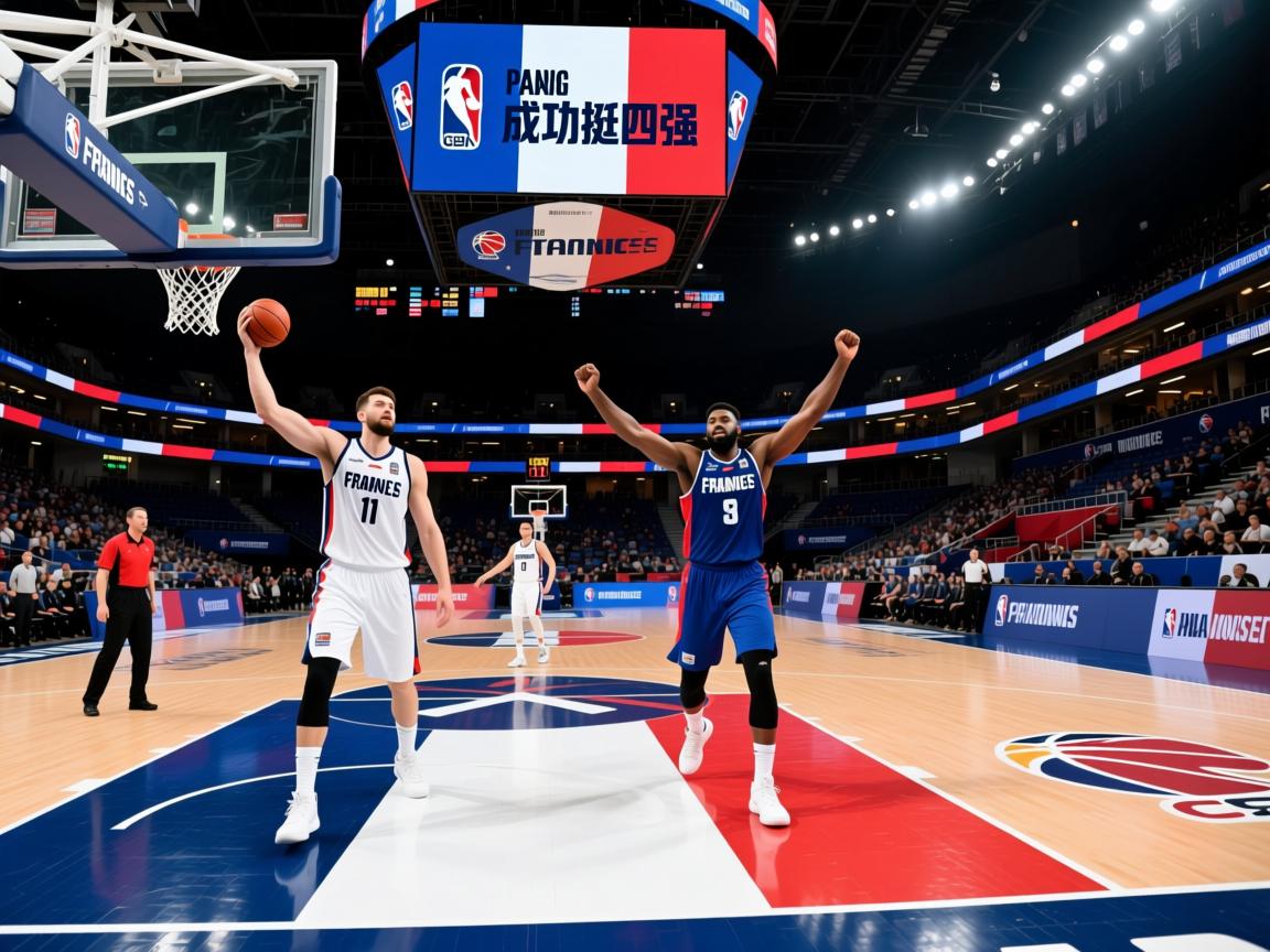 法国男篮再次逆袭，成功挺进四强  第4张