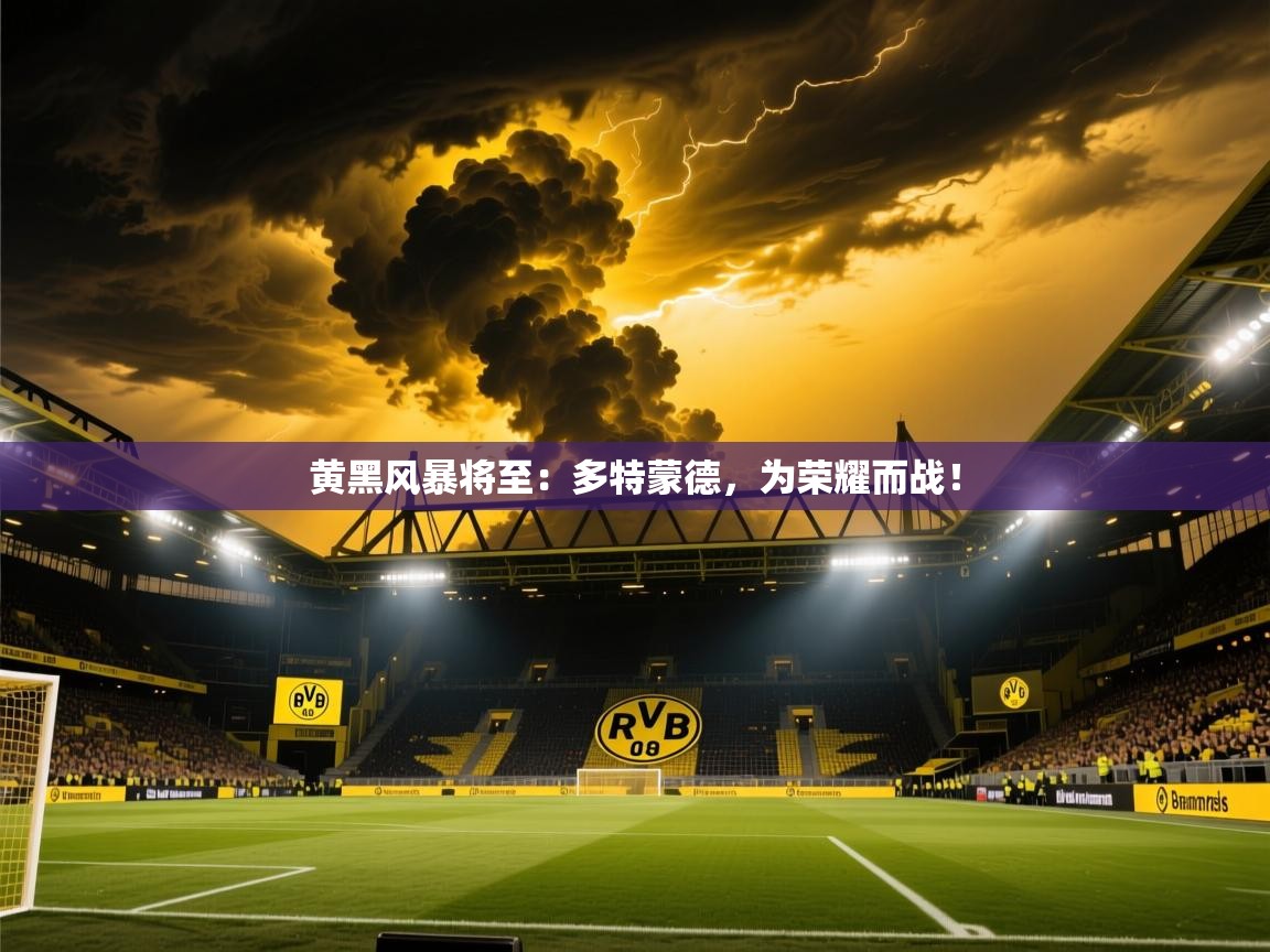 黄黑风暴将至：多特蒙德，为荣耀而战！