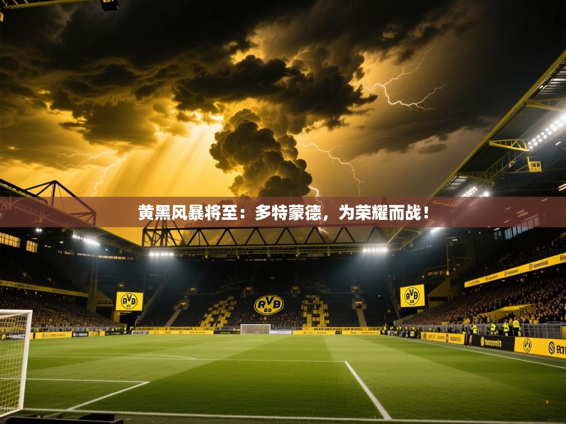 黄黑风暴将至：多特蒙德，为荣耀而战！  第2张