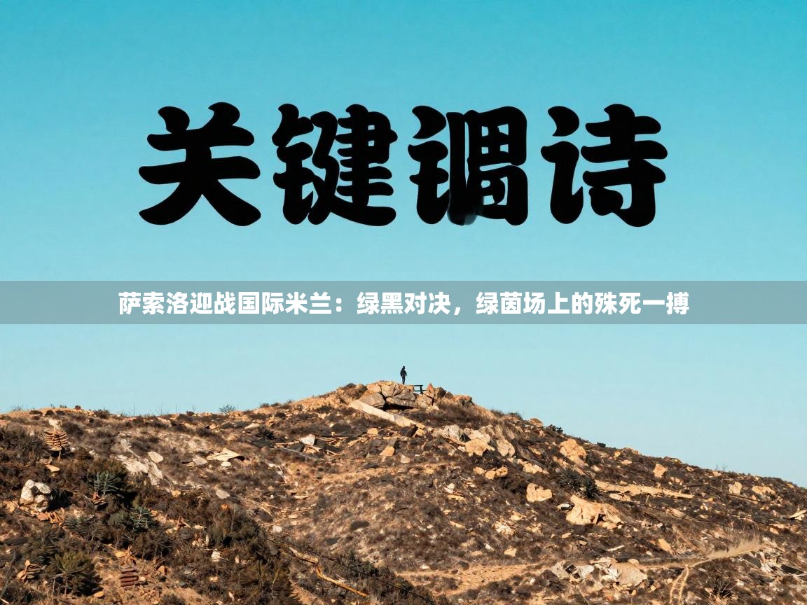 萨索洛迎战国际米兰：绿黑对决，绿茵场上的殊死一搏